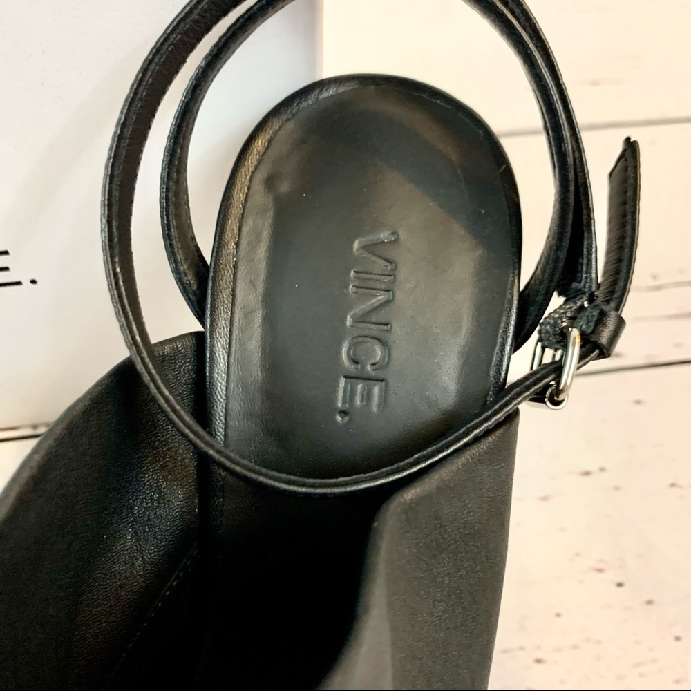 Vince Grace Open Toe Ankle Strap Sandal 8 - Picture 6 of 15